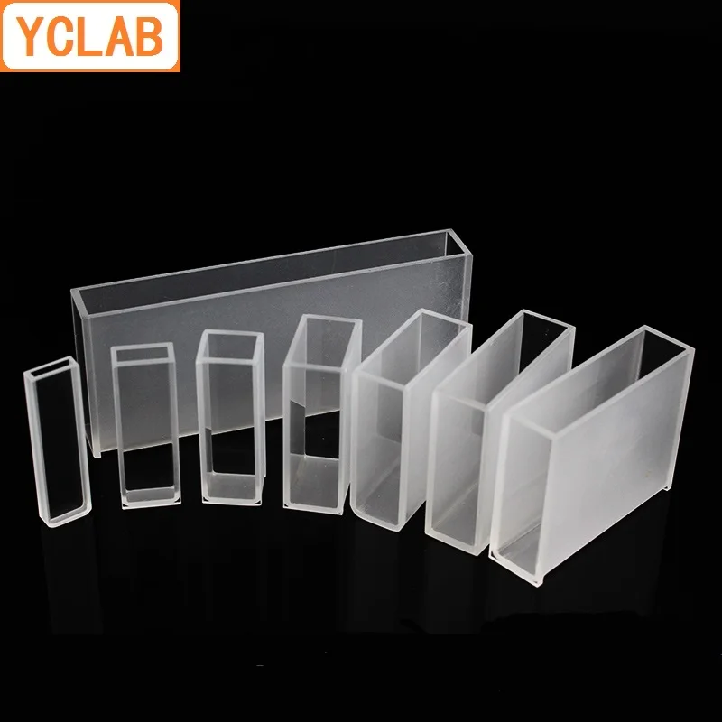 YCLAB 40mm Cuvette 721 колориметр стеклянных клеток лабораторное химическое