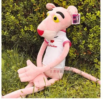 

stuffed animal 180cm plush pink panther leopard plush toy doll great gift w237