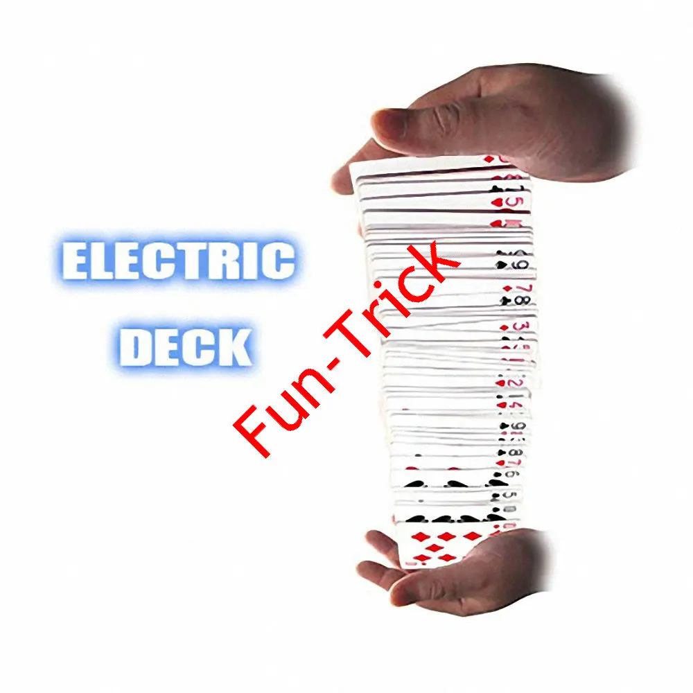 

Free Shipping Electric Deck - Magic Trick , Close Up Magic