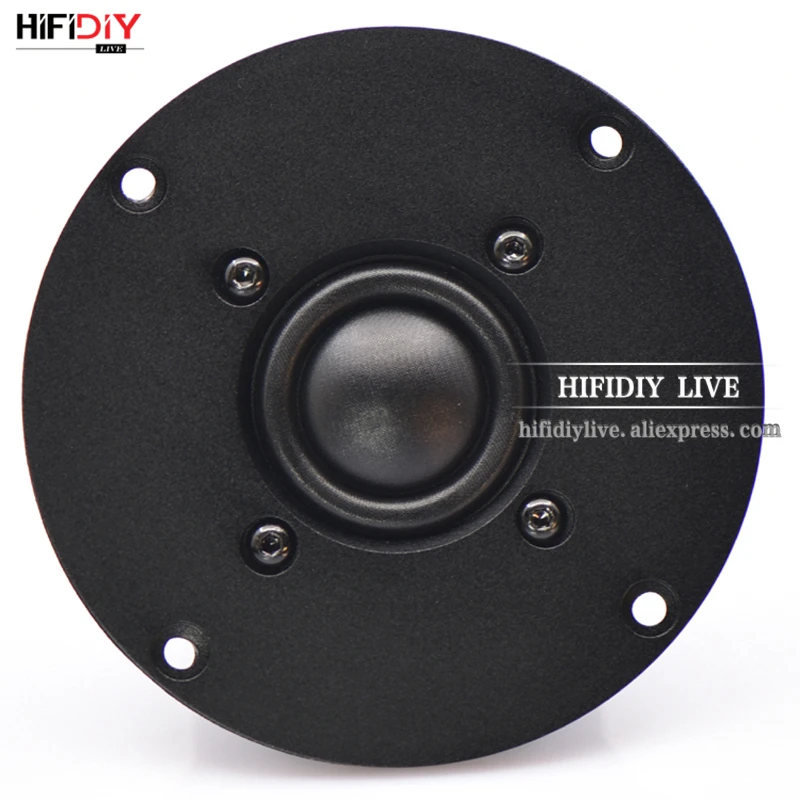 HIFIDIY LIVE hifi 4 дюймов твитер динамик шелковая мембрана 8OHM 30 Вт мяч купол стерео домашняя пленка тройной громкоговоритель Q1-104