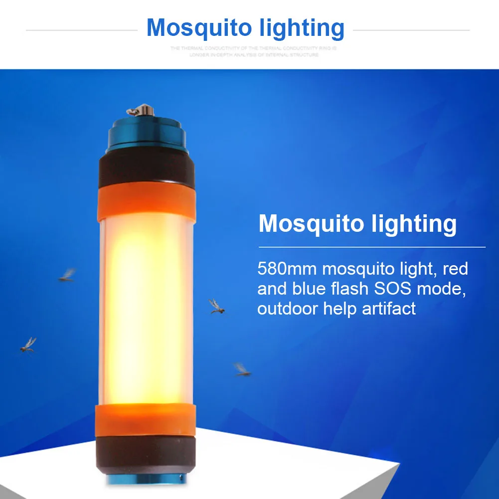 

Portable Camping Tent Light Mosquito Repeller USB Rechargeable Energy Saving LED Emergency Lamp HYD88