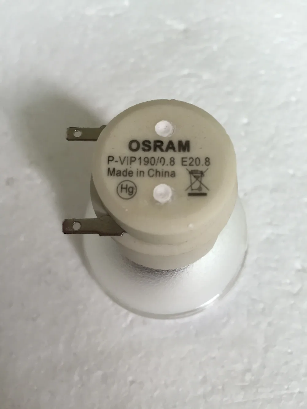 Оригинальная неизолированная лампа 5811117576-SVV для VIVITEK D516/D517/D518/D519 180дней гарантии