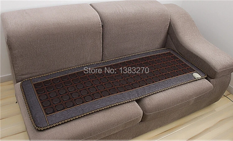 

2017 hottest Natural Jade Heated Cushion Germanium Tourmaline Mats Physical Therapy Mat Heated 70 Celsius Health Care 50*150CM