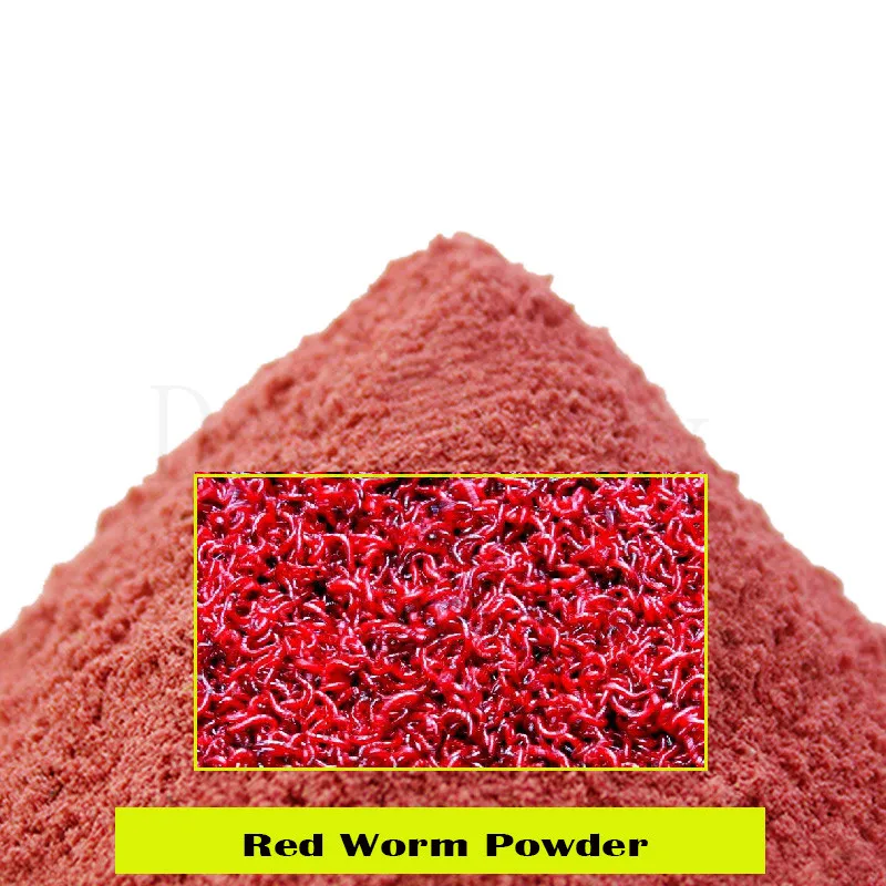 

1 Bag 40g Blood Worm Flavor Additive Red Worm Powder Carp Fishing Feeder Bait Boillie Making Material Groundbait