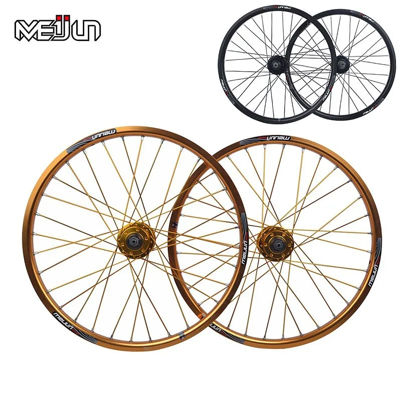 Flash Deal 20" 26" multi-color MTB mountain bike folding bike bicycle wheel disc wheelset  high quality  21/24/27 wheels Rim Rims 0