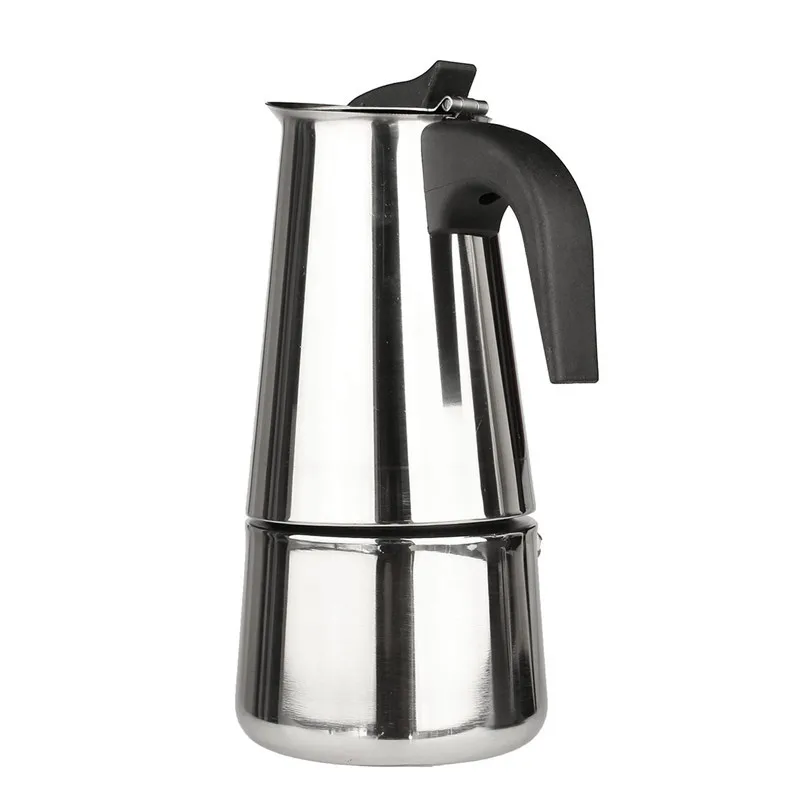 

9 Cup 450ml Stainless Steel Moka Espresso Latte Percolator Stove Top Coffee Maker Pot