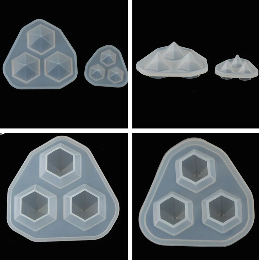 1pc Silicone Mould Dried Flower Resin Decorative Craft DIY Diamond Mold Cutting Shape Type Epoxy Molds For Jewelry Gifts|Инструменты и