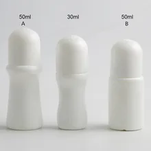 24x50 м 30 мл пустые pp пластиковые рулоны на бутылках Пластиковые роликовые шарики 50cc дорожный дезодорант рулон на контейнер на открытом воздухе