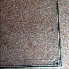 Толще Стиль Настроить 1 м X 1 м(3.2ftX3.2ft) Полное прозрачное покрытие, водонепроницаемая ловушка, прозрачный материал дождя. защитный занавес