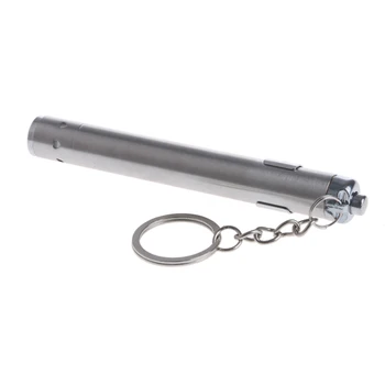 

100 Lumens AAA Battery Powered Stainless Steel Mini Pen Light LED Flashlight