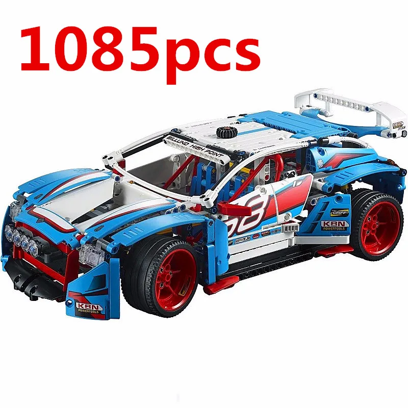 

Technic Series 20077 1085pcs The Rally Car Set Compatible With Legoingly Building 42077 Building Blocks Bricks