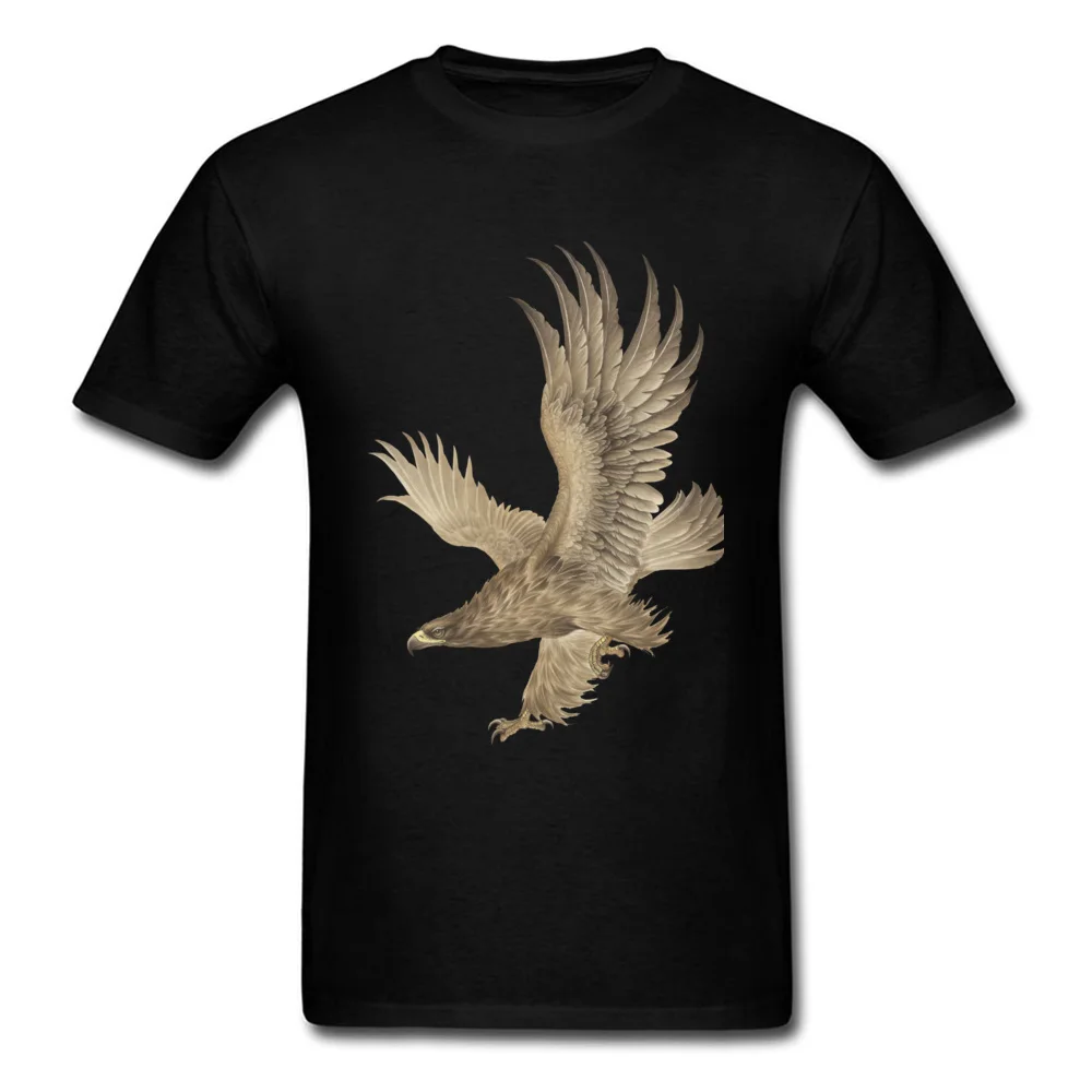 100% Cotton Men Short Sleeve Mongolia Eagle T Shirts Gift Tees Fashionable Normal O Neck Tshirts Top Quality Mongolia Eagle black