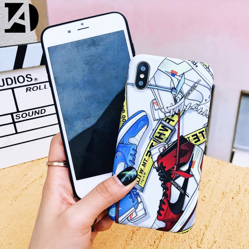 Luxury brand Air Jordan Sports Shoes Phone Cases for iphone 6 6S 6Plus