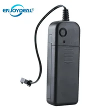 Портативный драйвера контроллера преобразователя Питание адаптер для 1/5 м неоновый светящийся чеканка EL провода светильник