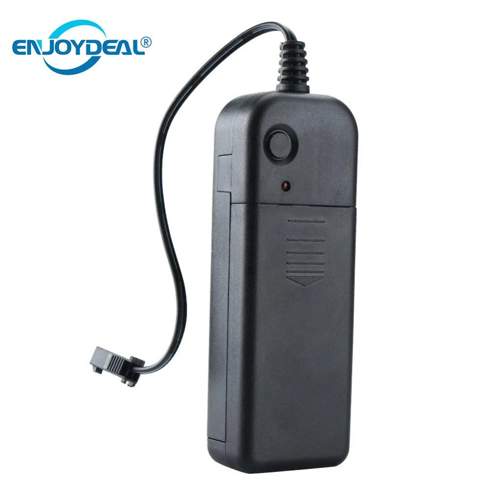 

Portable Driver Controller Converter Inverter Power Supply Adapter for 1/5M Neon Glowing Chasing EL Wire Light