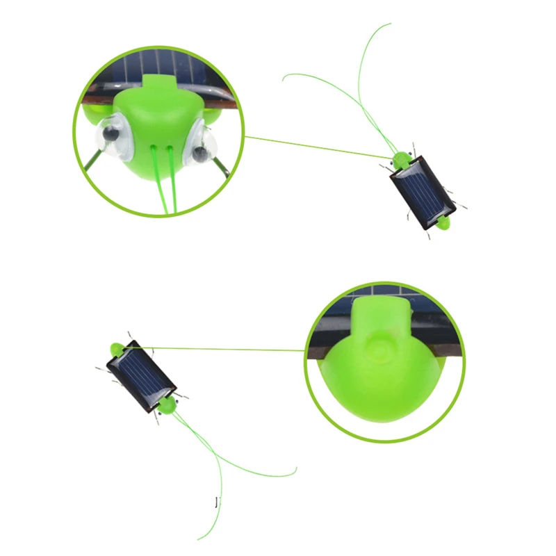 Solar grasshopper Educational Solar Powered Grasshopper Robot Toy required Gadget Gift solar toys No batteries for kids Grasshopper Toy,Solar Robot Kit