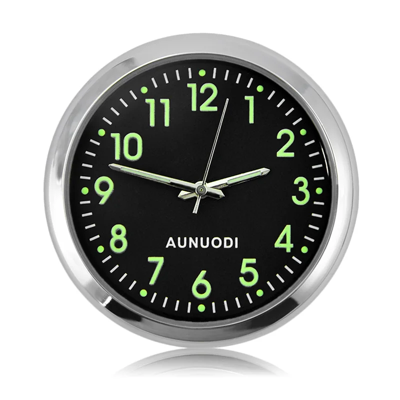 Dia.4 см мини-часы для механики автомобиля кварцевые часы мини-часы для автомобиля декоратор интерьера набор для стайлинга автомобилей Цифровые Автомобильные часы