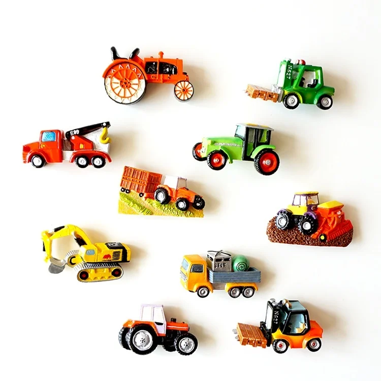 Creative Fridge lovely Cars three dimensional Stickers