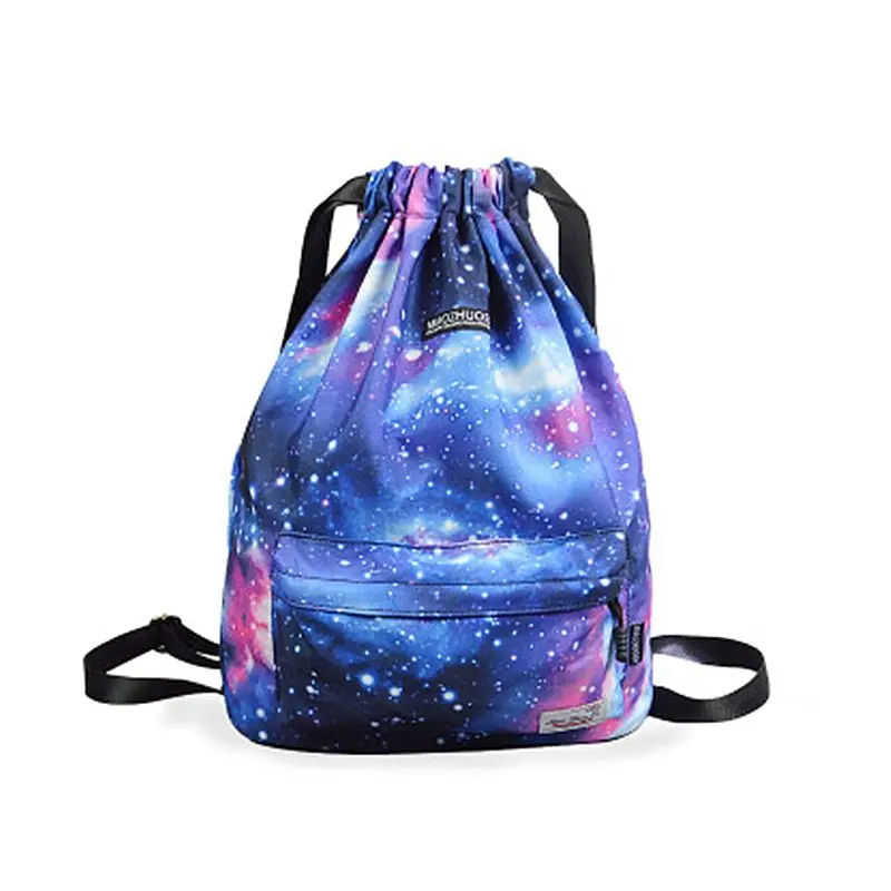 2019 New Cinch Sack Swimming Bag Floral Storage Drawstring Backpack Beach Travel Gym Bags