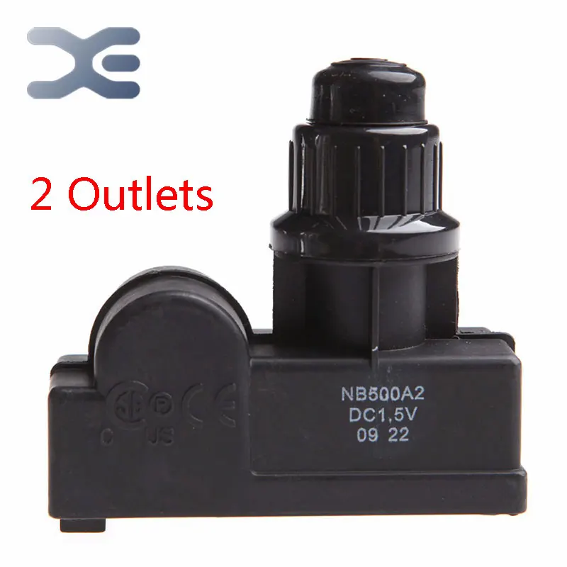 

2 Outlets Universal Spark Generator BBQ Gas Grill Replacement Parts AA Battery Push Button Electronic Ignitor CSA/CE certified