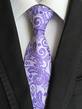 

8cm NEW Classic paisley tie Luxury bridegroom wedding neckties match suits