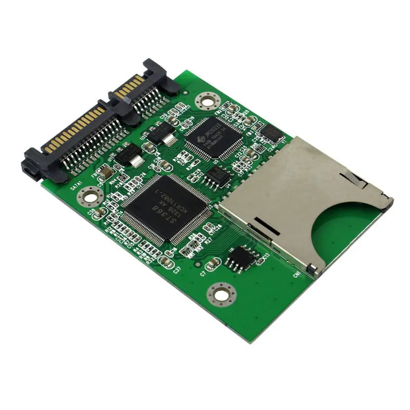 Sd Sdhc Mmc Карта памяти для Sata 22Pin Sdd Hdd Жесткий диск Sd Карта для Sata Адаптер Лучший!