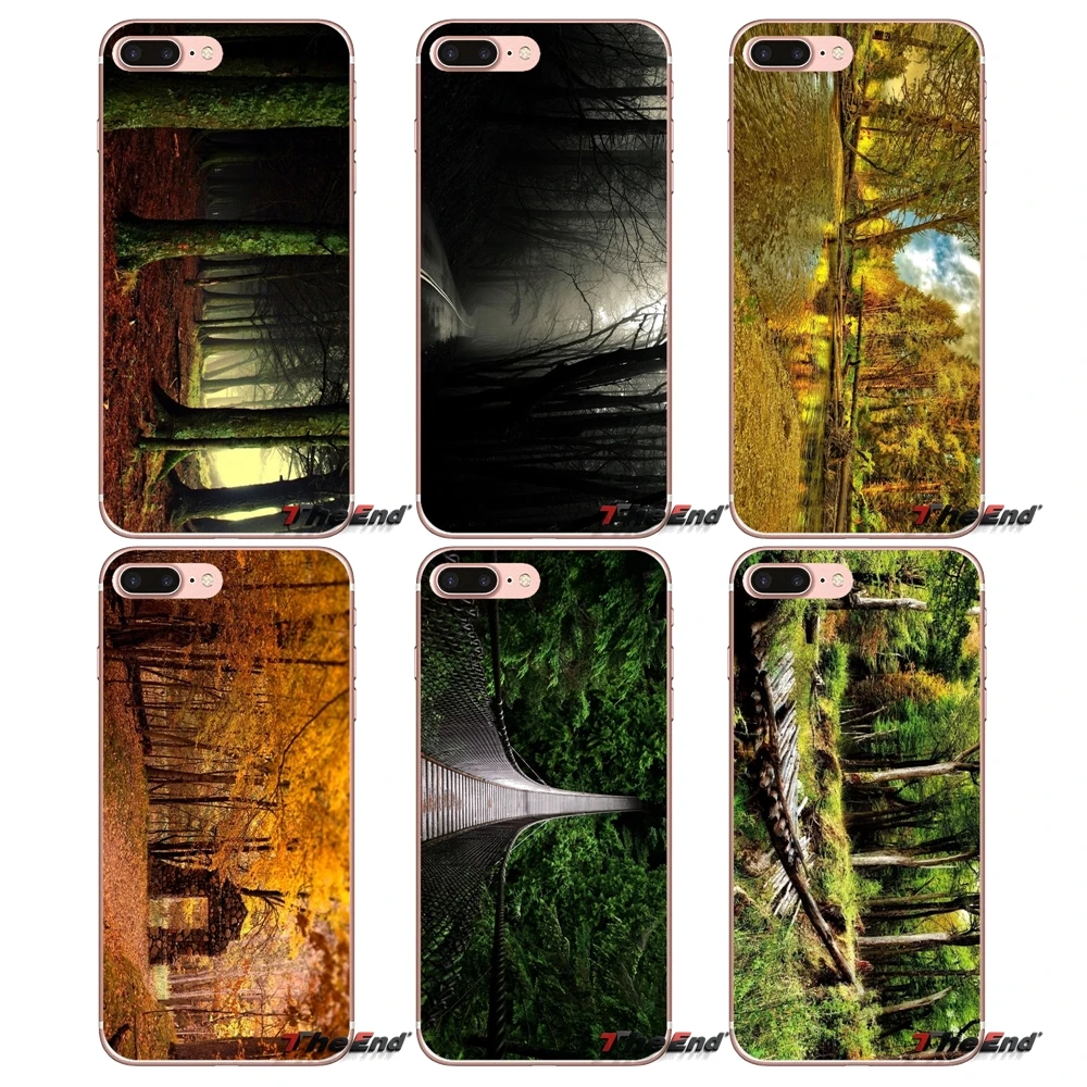 For Huawei P Smart Y6 Ascend P8 P9 P10 Plus Nova P20 Lite Pro Mini 2017 Woods forest plantation Transparent Soft Cases Covers | Мобильные