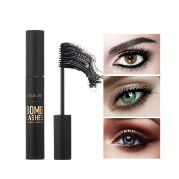 

FOCALLURE 3D Fiber black mascara long Eyelash lengthening curling waterproof eye lashes Cosmetics Thick natural lash mascara