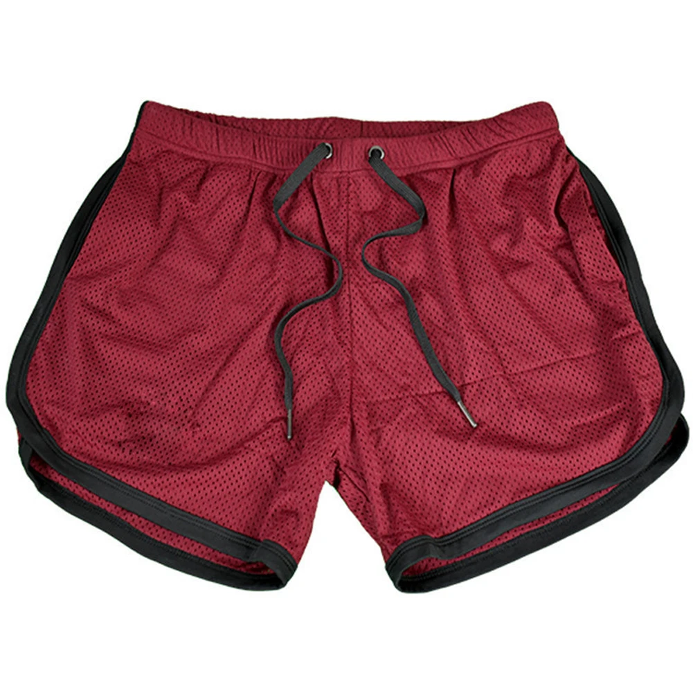 Новые Горячие мужские повседневные короткие брюки чистый Спортзал Фитнес Бег Спортивная одежда для бега шорты