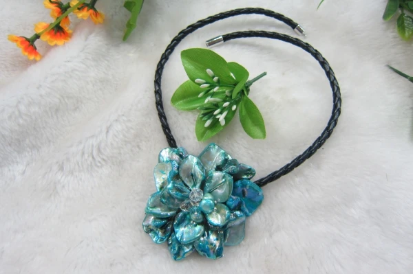 Женское Ожерелье из жемчуга|mother fashion|mother of pearlflower necklace |