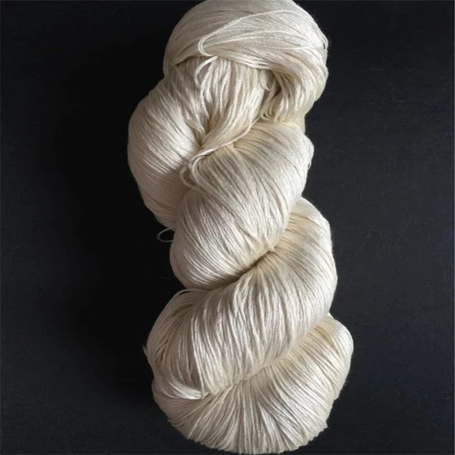  510g Natural Soft Mulberry Silk Yarn Fine Real Silk