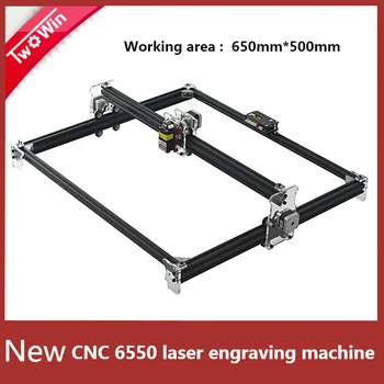 

CNC 6550 Laser Engraving Machine 10w Laser Cutting Machine Laser Engraver Big Working Area 65*50cm with Adjustable Laser Power