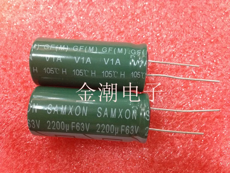 Оригинальный новый 100% Тайвань Ван Ю. 63V2200UF 18*40 ММ GF алюминиевый электролитический