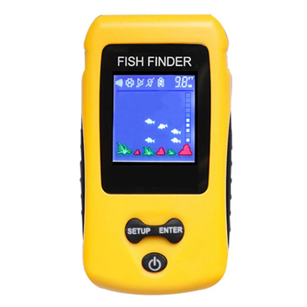 “ 4 com Tela de Lcd Receptor 1 4 Peixes Caso
