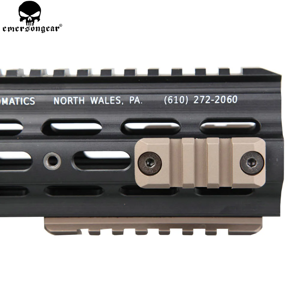 EMERSONGEAR модульные рельсы для Geissele Style SMR (супер модульная рейка)/HK416 Rail ( 2x3 слота/1x7