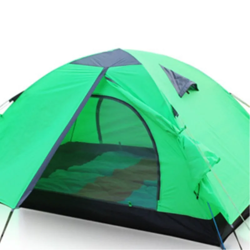 Creeper Outdoor double double rainstorm camping tent Aluminum alloy pole folding couple tent Dropshipping 