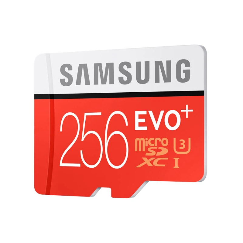 Оригинальная карта памяти SAMSUNG Micro SD 128 ГБ EVO+ Plus 256 ГБ 64 ГБ 32 ГБ 16 ГБ класс 10 TFCard C10 SDHC/SDXC UHS-I4K для мобильного телефона