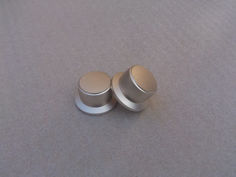 Diâmetro da Haste Amplificador de Áudio Sólida de Alumínio Diâmetro de 38mm Botão Potência Maçaneta Potenciômetro 28mm 22mm