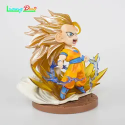 Dragon Ball Z действия коллекция cuadro де Гоку Вегета Супер saiyan бола де Дракон Фигурка манга japonaise ПВХ Мобильного Speelgoed