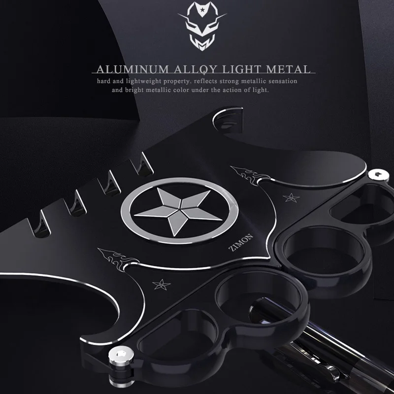 

Cool Punk Aluminum Games Gloves Phone Case For iPhone 7 8 6 6s Plus Original Zimon Armor Shockproof Case Cover for iPhone 7