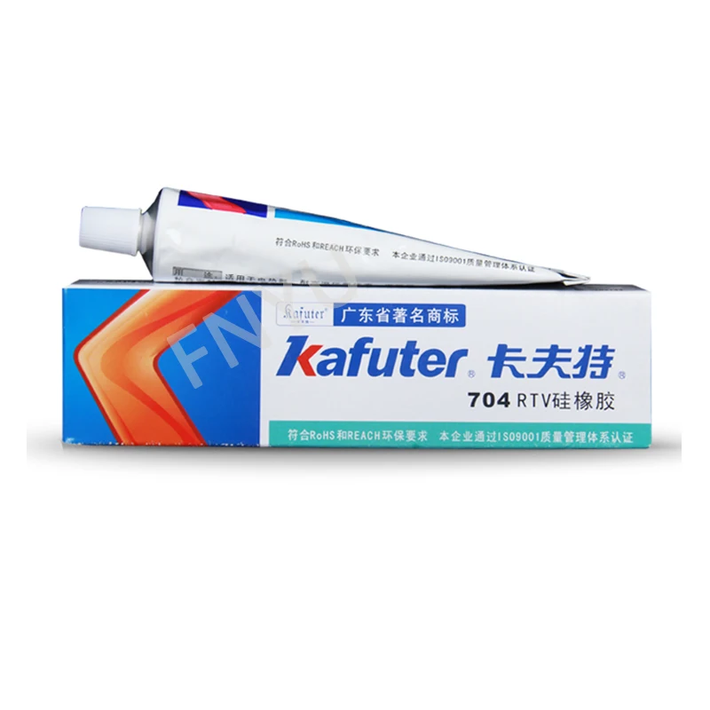 

704 45g White RTV Industrial Adhesive Silicone Rubber Insulation Strong Resistance High Temperature Waterproof