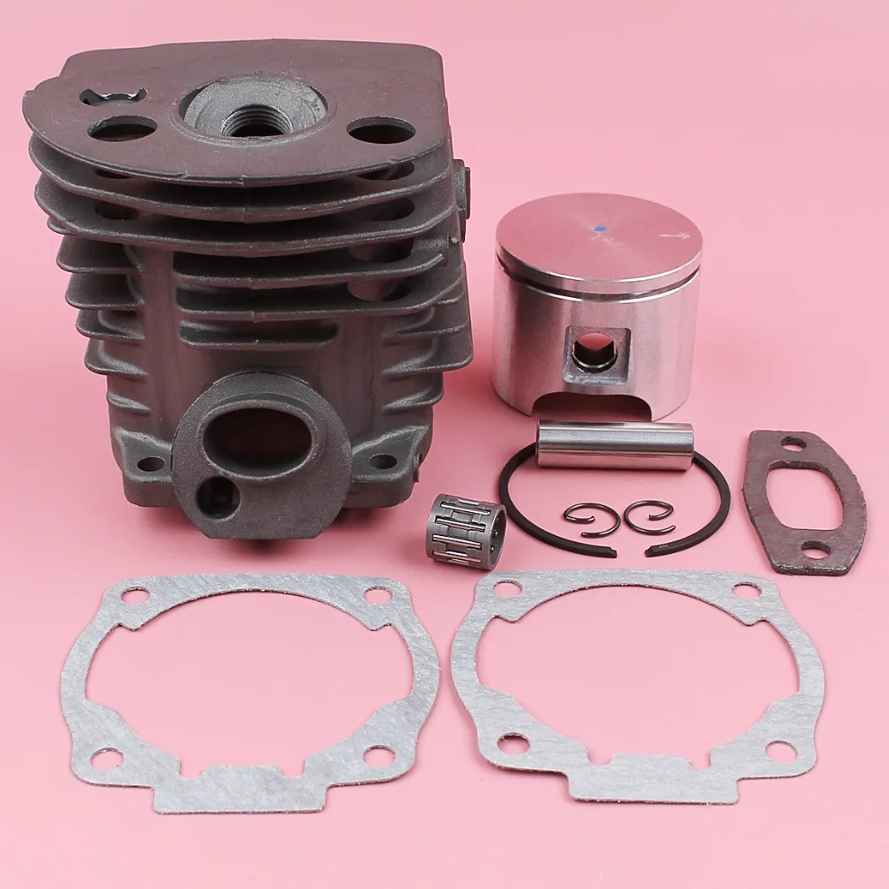 

Cylinder Piston Needle Bearing Muffler Gasket Kit For Husqvarna 55 51 Chainsaw Spare Part 46mm