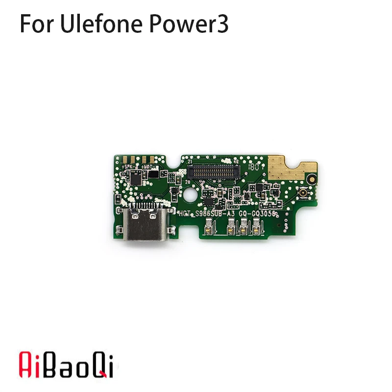 usb разъем плата зарядки для Ulefone power 3/power 3s Мобильный телефон Flex зарядка кабелей модуль телефона Mini USB порт