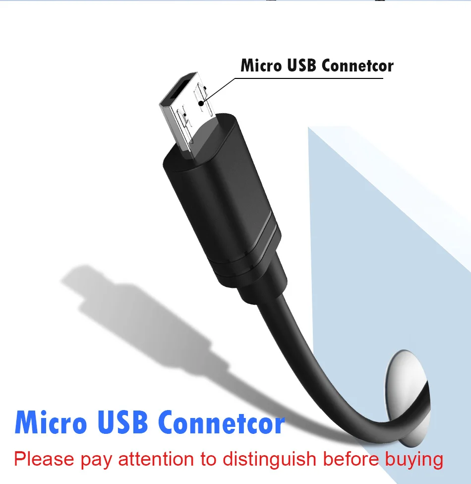 NOHON 5PC TPE Micro USB Data Charging Cable Android Phone For Samsung S6 S7 Plus Xiaomi 4 LG Huawei USB Short Long Charger Cord (4)