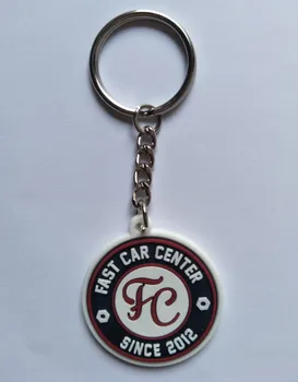 

Company design Keychain Promotional Gifts Customized Logo Keyrings Rubber Design Key Holder chaveiros personalizado