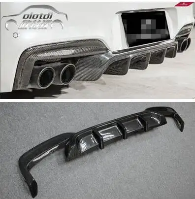 F06 F12 F13 M6 задний диффузор из углеродного волокна для BMW 640i 650i M tech Sport & бампер 2012