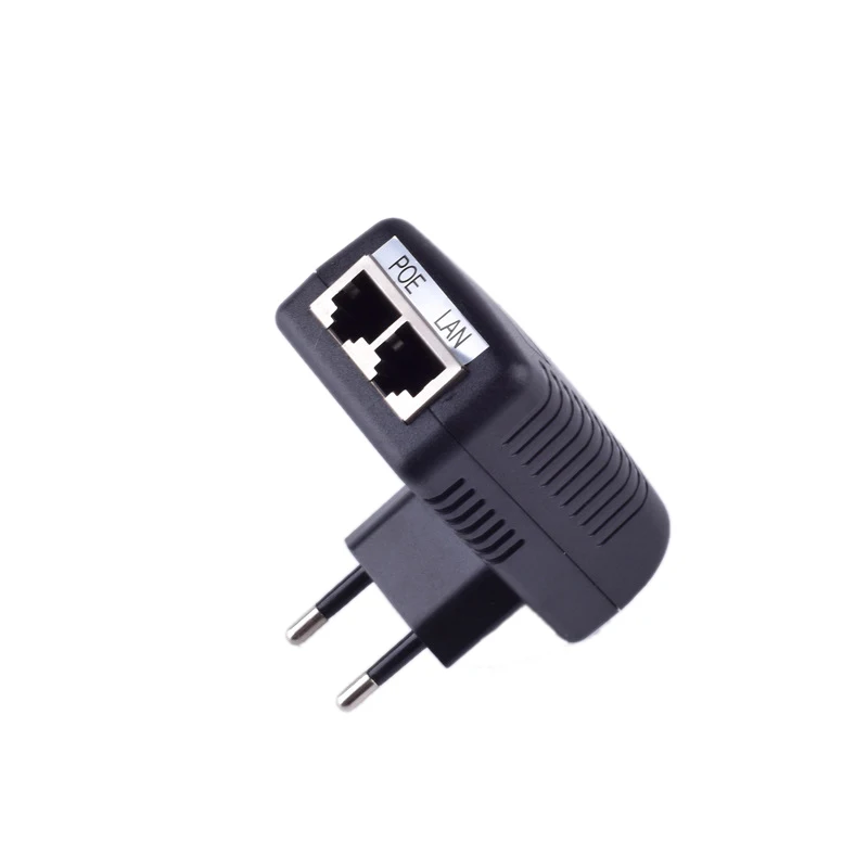 24V 1A POE адаптер LAN Ethernet блок питания 24V1A импульсный питания. Штепсельная вилка