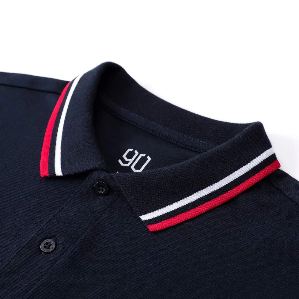 Tanie Xiaomi 90 zabawa mężczyzna Trend w modzie klasyczna koszulka polo z krótkim rękawem koszula fajna jedwabista letnia sukienka wypoczynek na świeżym powietrzu bawełniana koszula