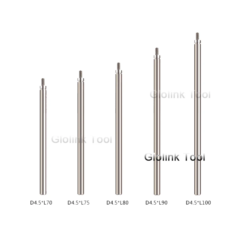 10 шт. удлинительные стержни для индикаторов циферблата шатун зонда HSS аксессуар Больше спецификаций M2.5* 10 мм-100 мм измерительные инструменты