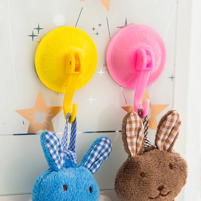 4pcs/lot Wall Hanger Plastic Eco Friendly Size 7cm Removable Candy